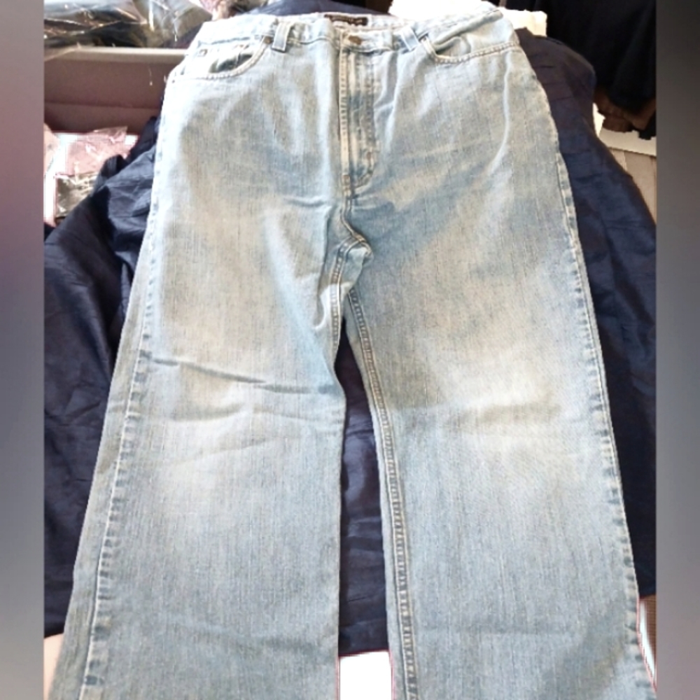 Pronto Uomo Light Blue Straight Leg Jeans